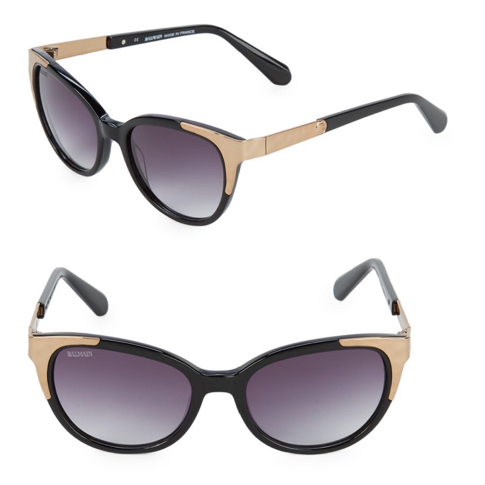 BALMAIN METALLIC SUNGLASSES